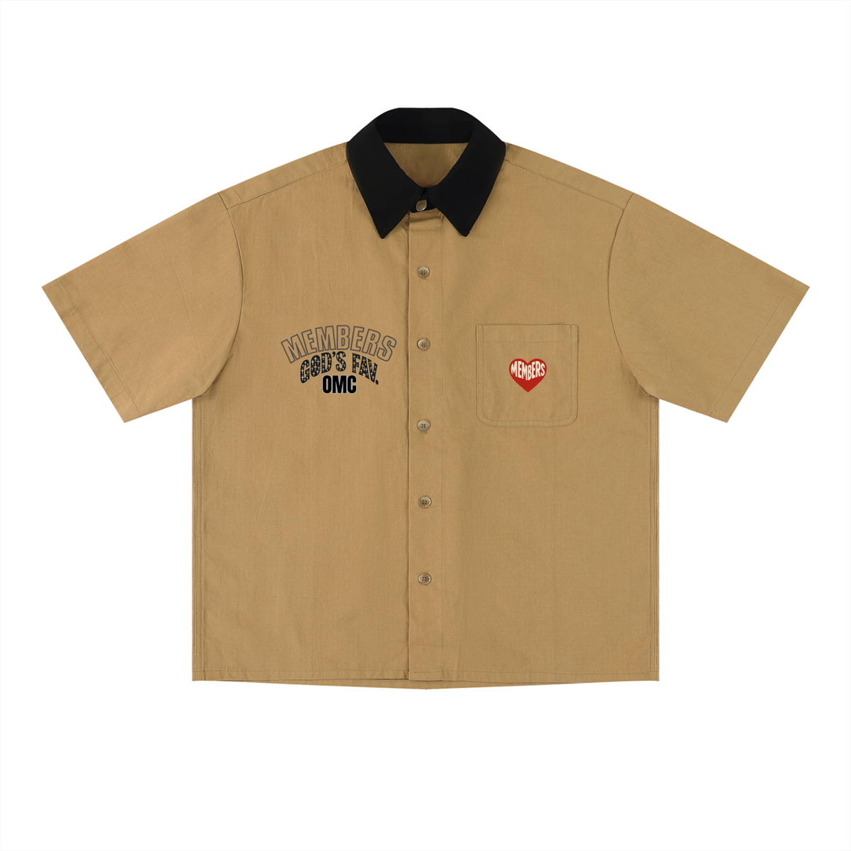 Block Short Sleeve Shirt