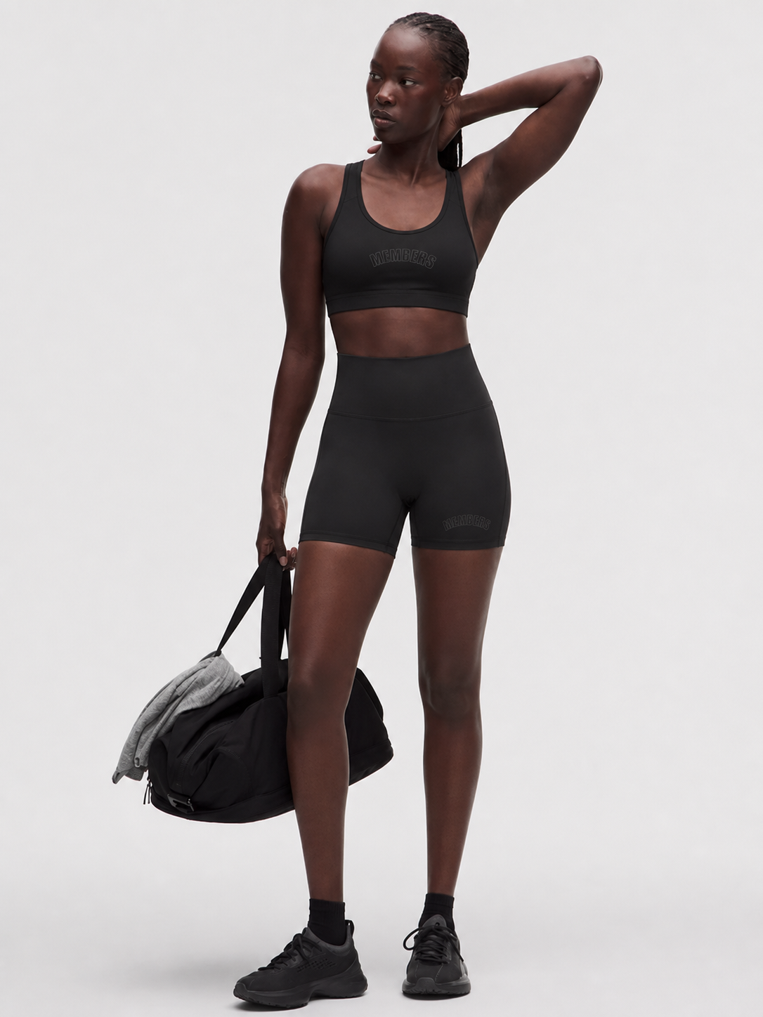 Members Cropped Sports Bra
