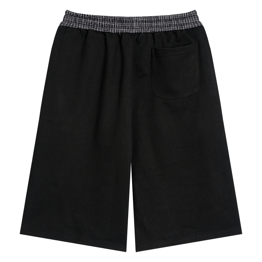Plaid Waistband MEMBER Shorts