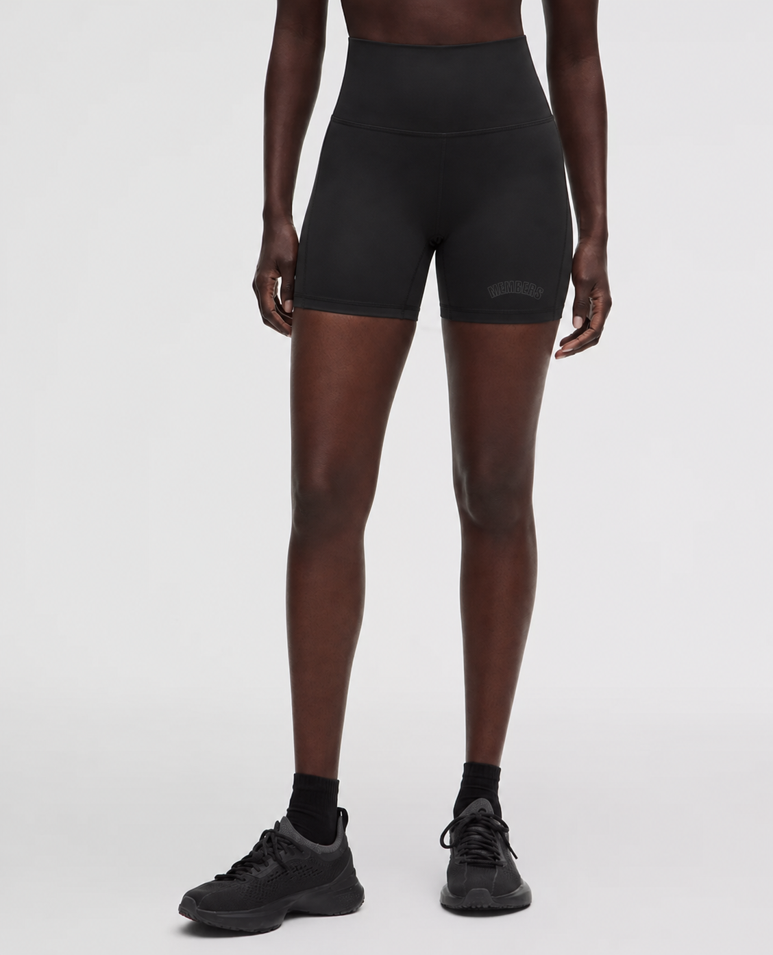 High-Waisted Member Biker Shorts