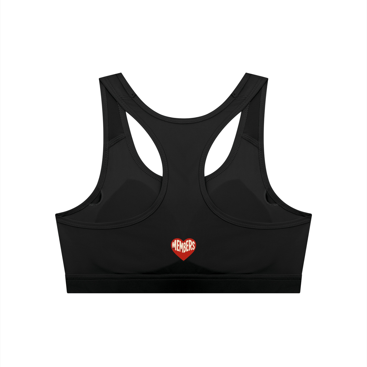 Members Cropped Sports Bra