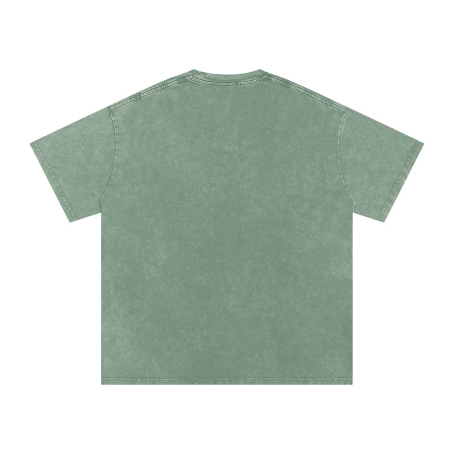 Snow Washed MEMBERS Cotton T-Shirt