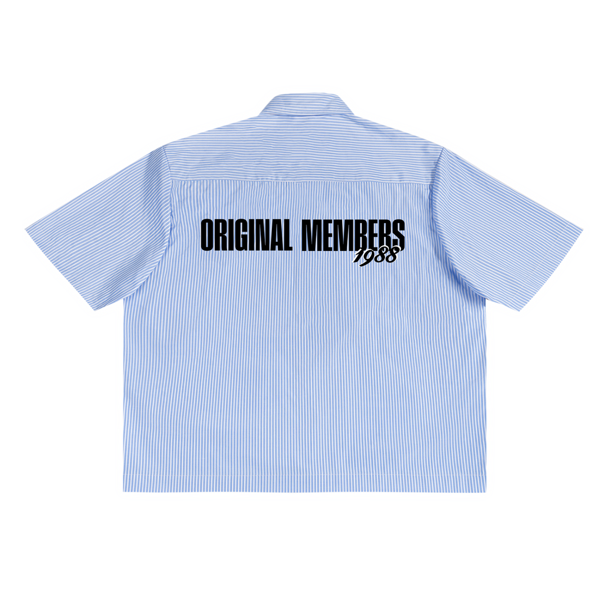 Vertical Stripe Box Shirt