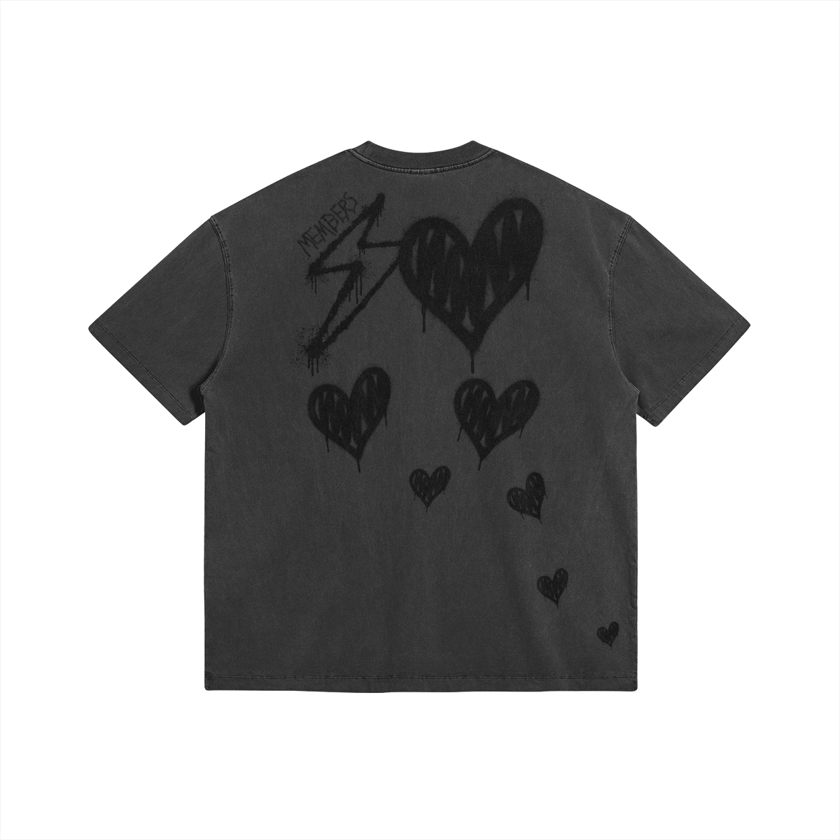 [RESTOCK] - Members Cross Tee (Black)