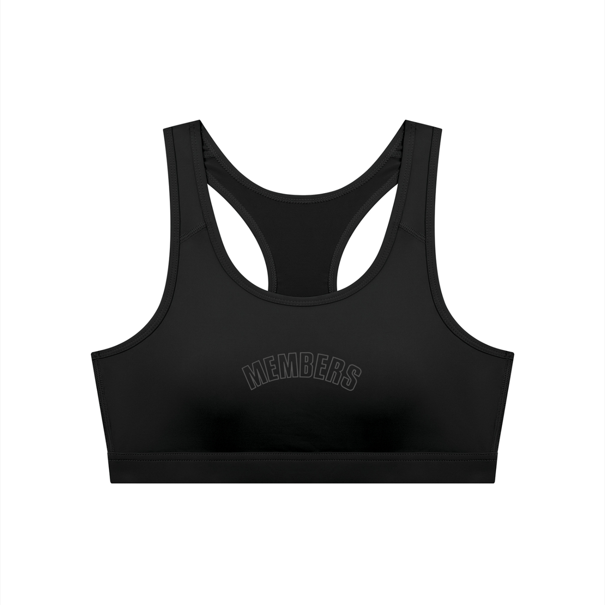 Members Cropped Sports Bra