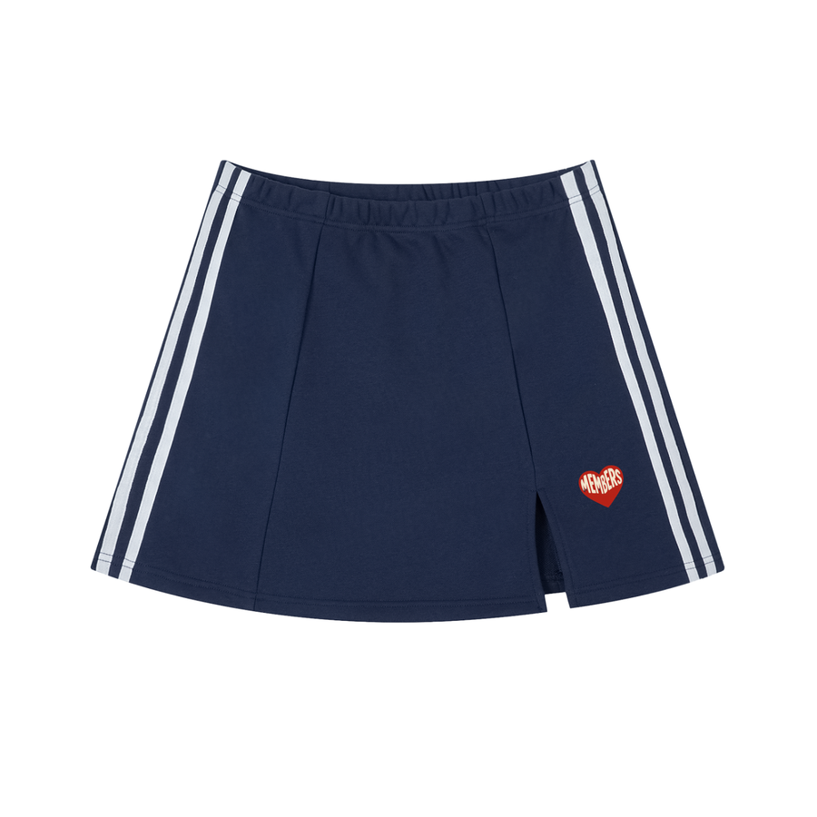 Members Side Stripe Slit Skirt