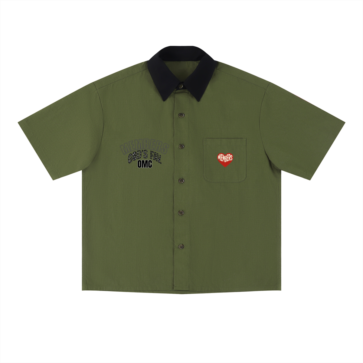 Block Short Sleeve Shirt