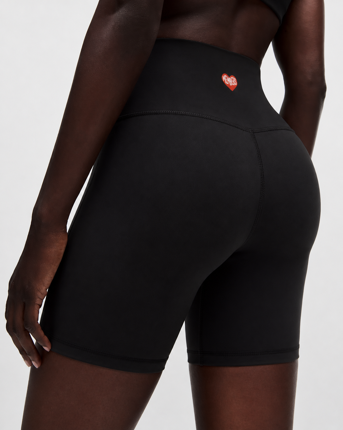 High-Waisted Member Biker Shorts