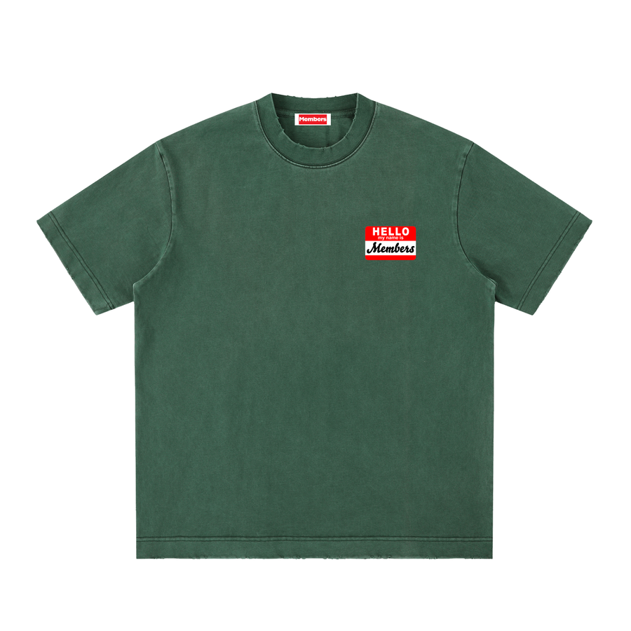 Name Tag Members T-Shirt