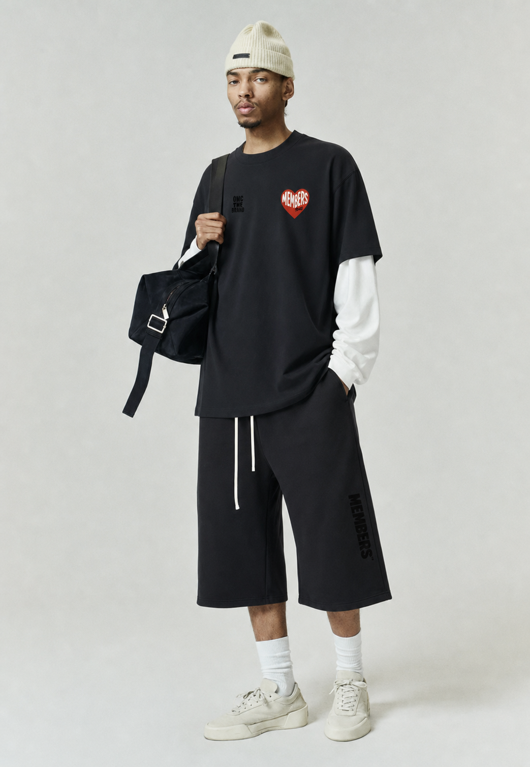 Red Hearts Layered T-Shirt